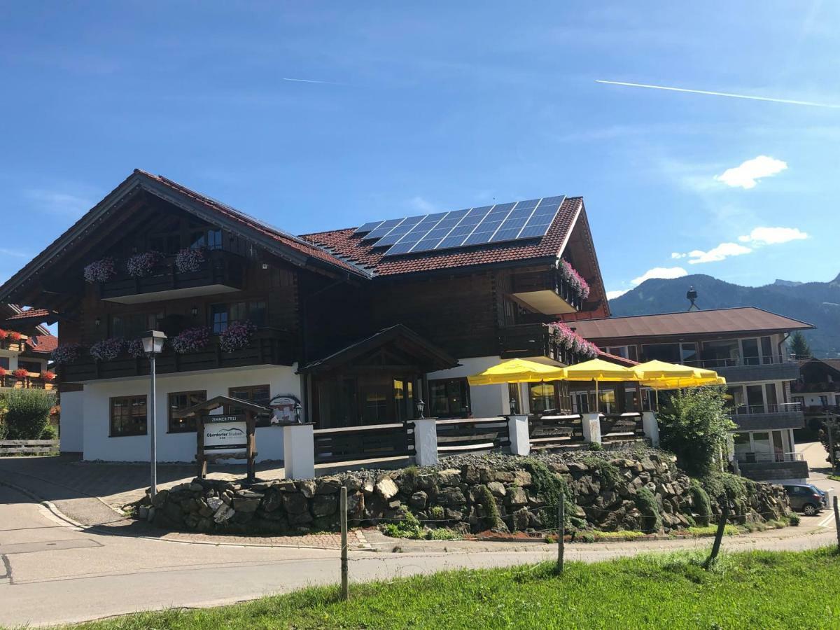 Hotel Garni Oberdorfer Stuben Obermaiselstein Exterior photo